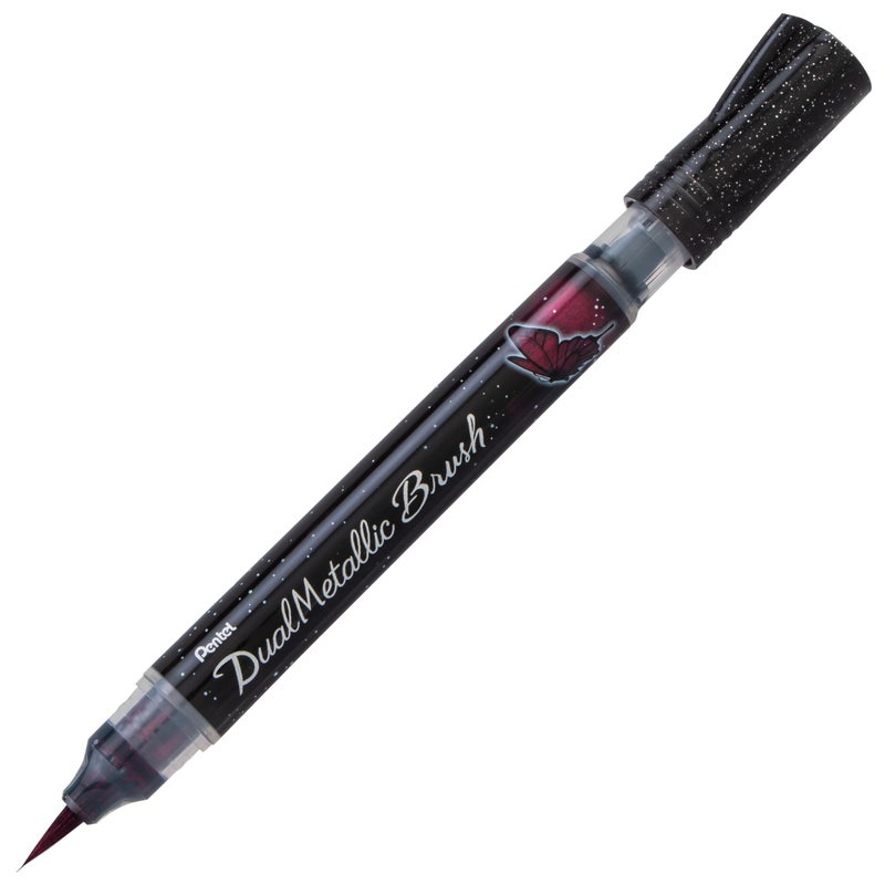 بنتل Pentel XGFH-DA أحمر خدود معدني مزدوج أسود + أحمر معدني - Image 1